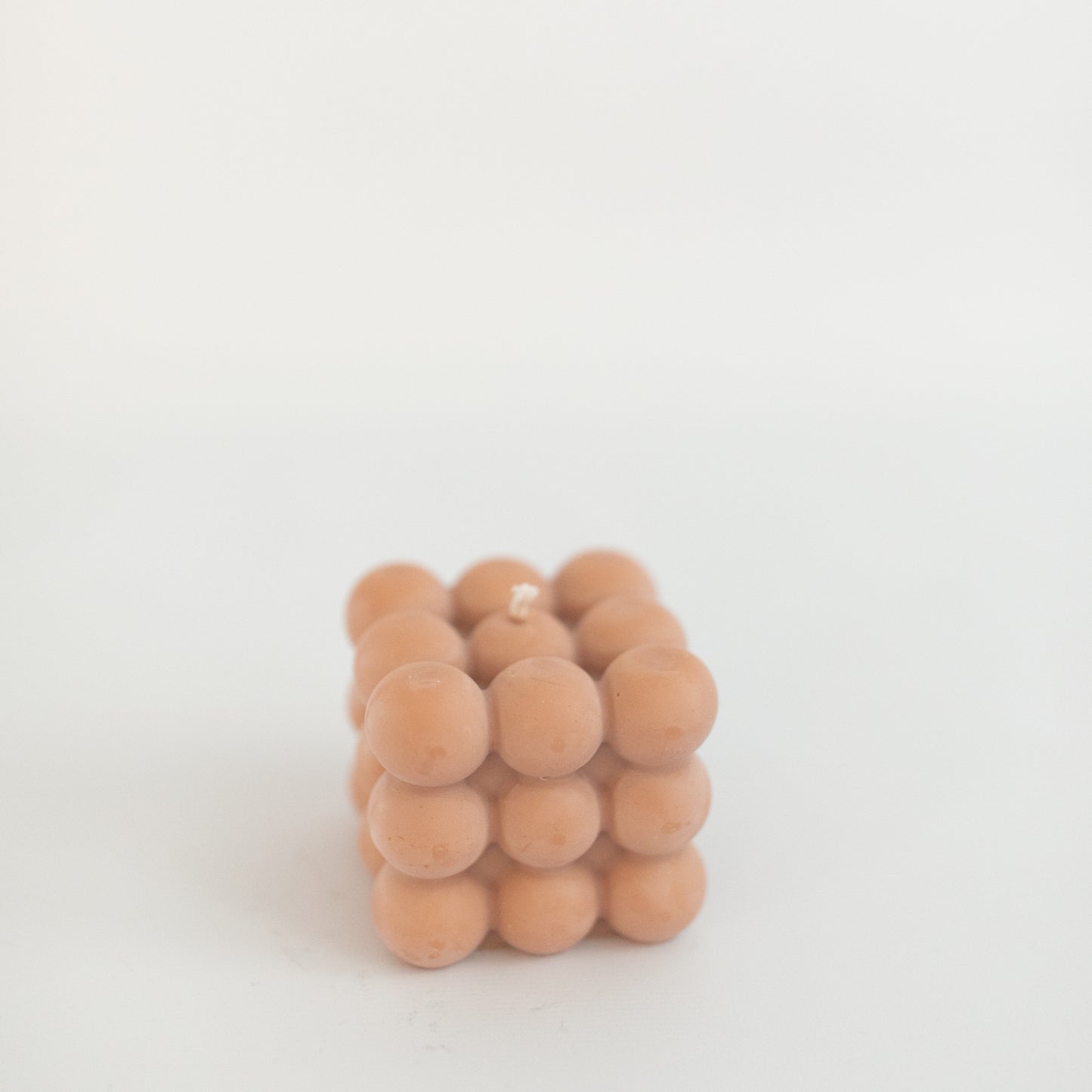 Minimalist Bubble Candle - Beige